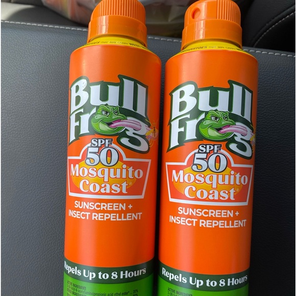 BullFrog Bull Frog Mosquito Coast Sunscreen‎ Insect Repellent SPF 50 LOT OF 2 - Picture 1 of 5